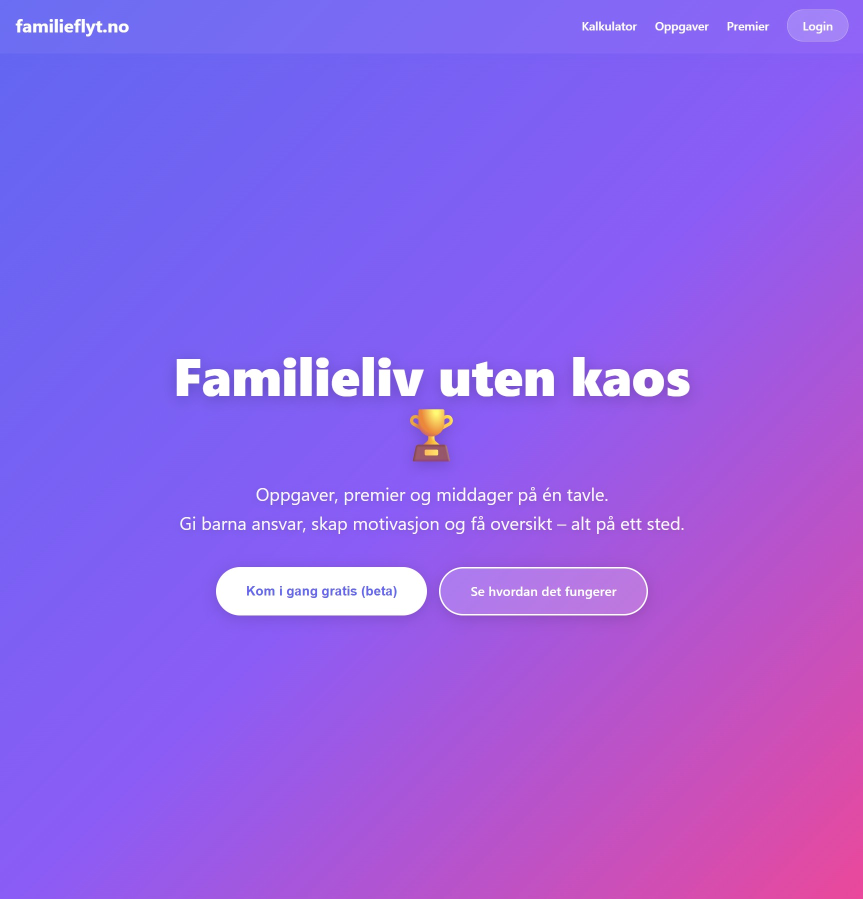 Familieflyt app forsidebilde